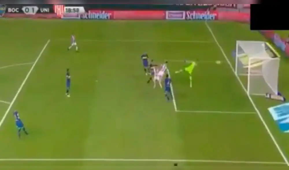 Boca Juniors 0-1 Unión Santa Fe: Augusto Lotti abre el marcador con tremendo 'cabezazo' [VIDEO]