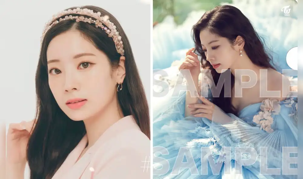 Dahyun de TWICE es la cantante, compositora y rapera del grupo. Foto composición: JYP Entertainment y Twitter Dahyun de TWICE es la cantante, compositora y rapera del grupo. Foto composición: JYP Entertainment y Twitter