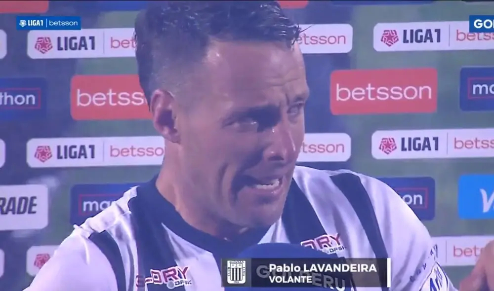 Lavandeira llegó a Alianza Lima en el 2021. Foto: captura de GolPerú