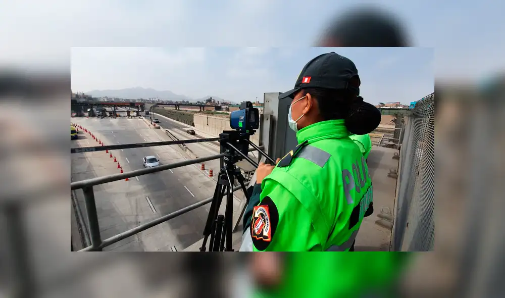 Instalarán control de velocidad en la vía expresa Linea Amarilla. Foto: Lima Expresa