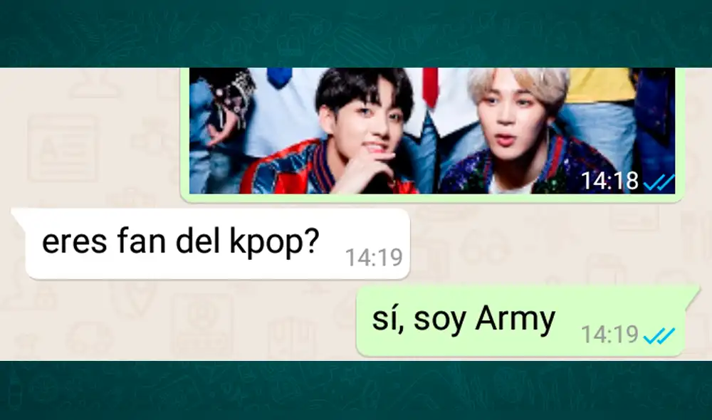 WhatsApp Viral: Fanático de Kpop fue dejado por su novia pero 'Armys' le brindan su apoyo [FOTOS] 