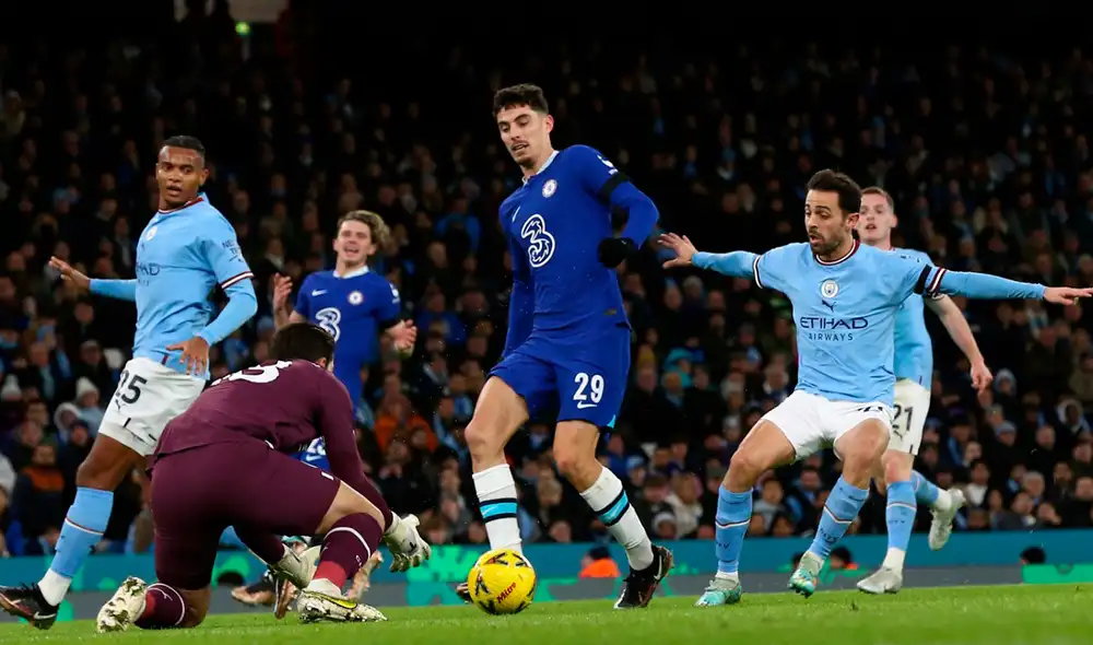 Manchester City derrota 3-0 al Chelsea por la FA Cup. Foto: EFE Manchester City derrota 3-0 al Chelsea por la FA Cup. Foto: EFE