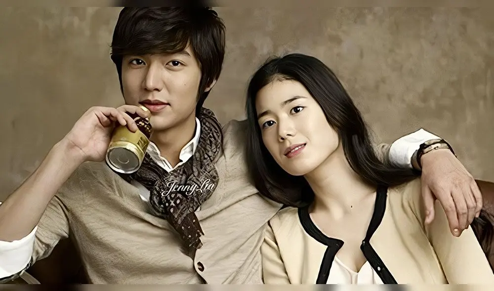 Lee Min Ho y Jung Eun Chae. Foto: Cantata CF Lee Min Ho y Jung Eun Chae. Foto: Cantata CF