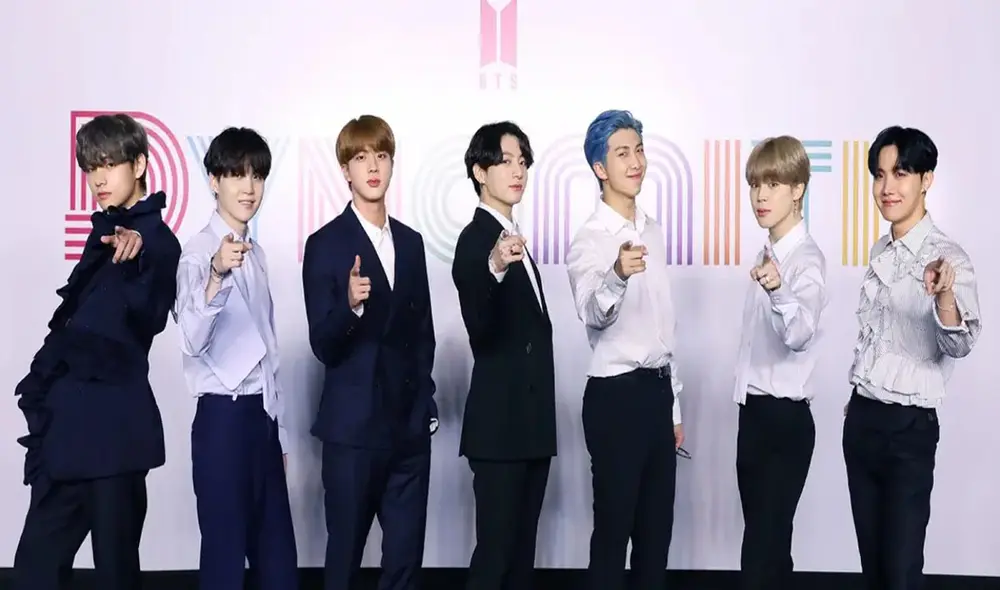 RM, Jin, Suga, Jimin, J-Hope, V y Jungkook de BTS. Créditos: Big Hit