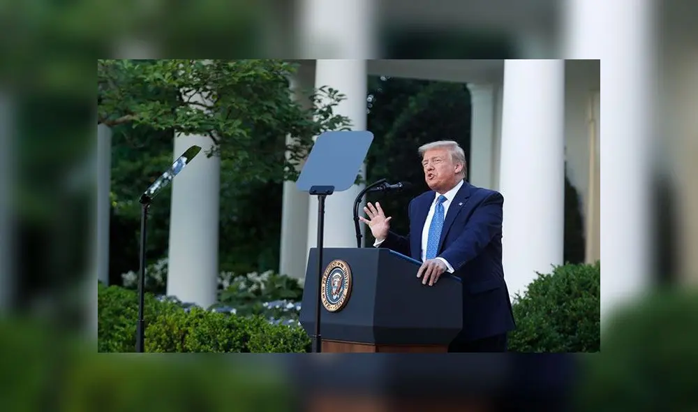 "Estados Unidos necesita creación, no destrucción, seguridad, no anarquía", señaló desde la Casa Blanca. Foto: EFE "Estados Unidos necesita creación, no destrucción, seguridad, no anarquía", señaló desde la Casa Blanca. Foto: EFE