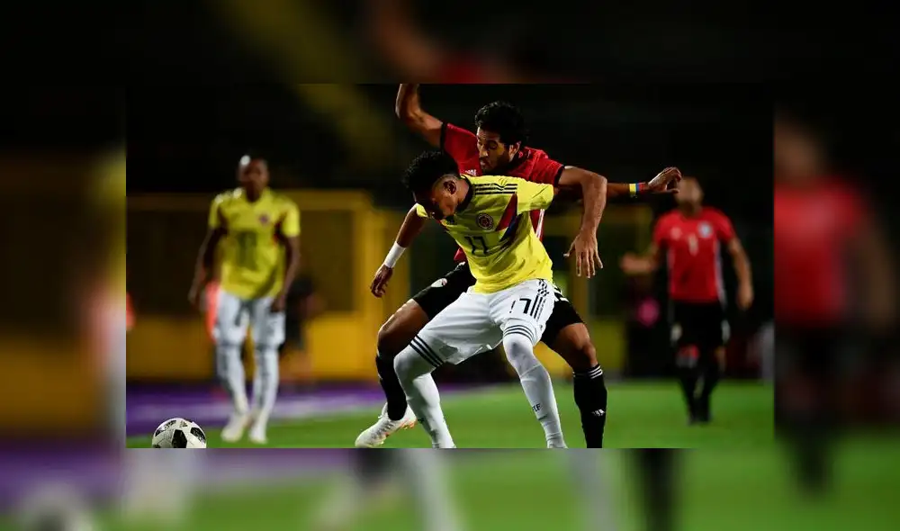 Colombia empató sin goles ante Egipto en amistoso previo a Rusia 2018