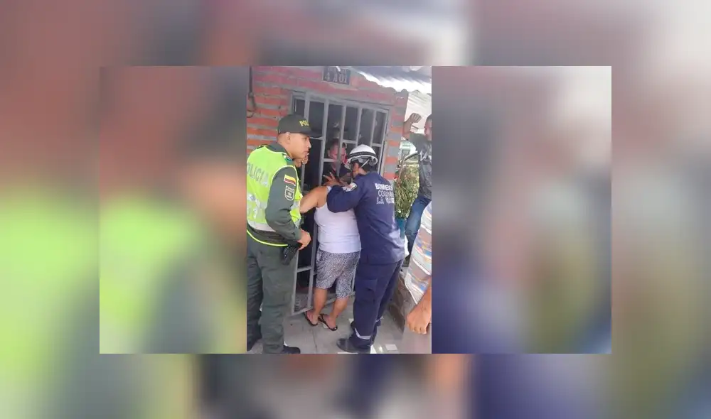 Facebook viral: Mujer atora su cabeza en una reja por ver qué hacía su vecina [FOTOS]