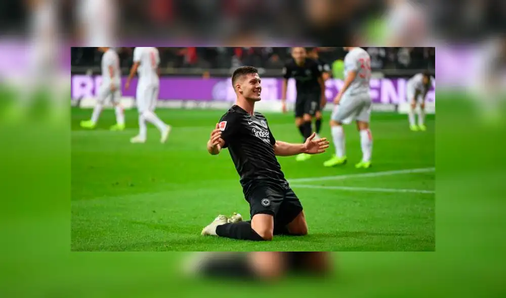 Luka Jovic, el delantero que se disputan el Real Madrid y el Barcelona [VIDEOS]