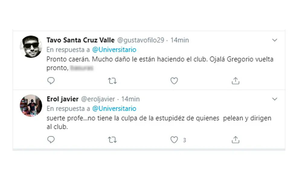 Universitario: hinchas se pronuncian tras la contratación de Ángel Comizzo. Universitario: hinchas se pronuncian tras la contratación de Ángel Comizzo.