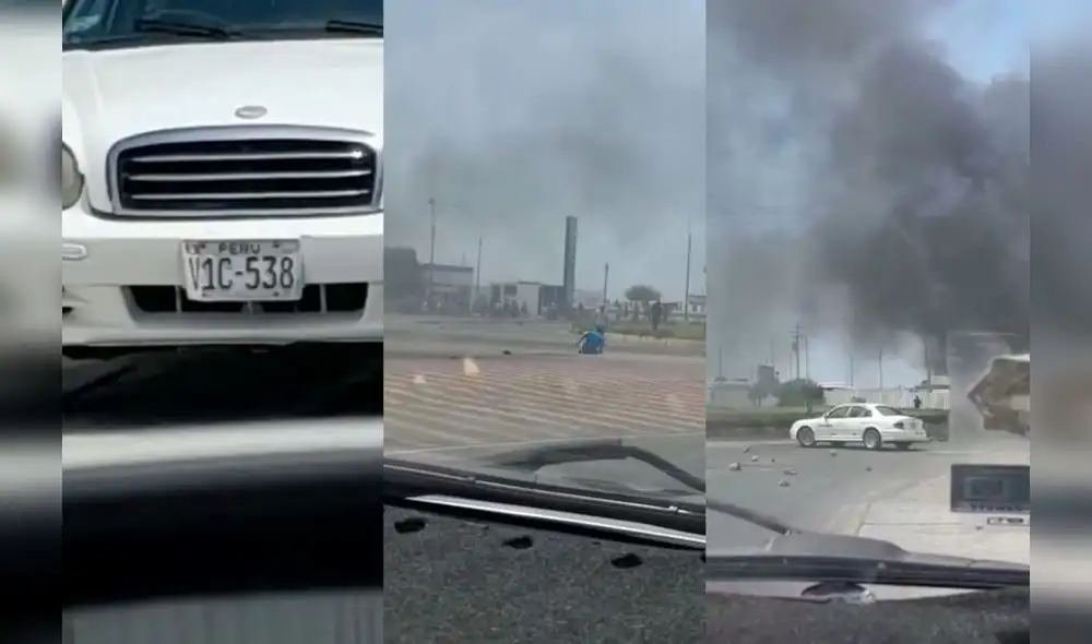 Víctima de atropello fue evacuado al hospital de Ilo. Foto: elaboración LR