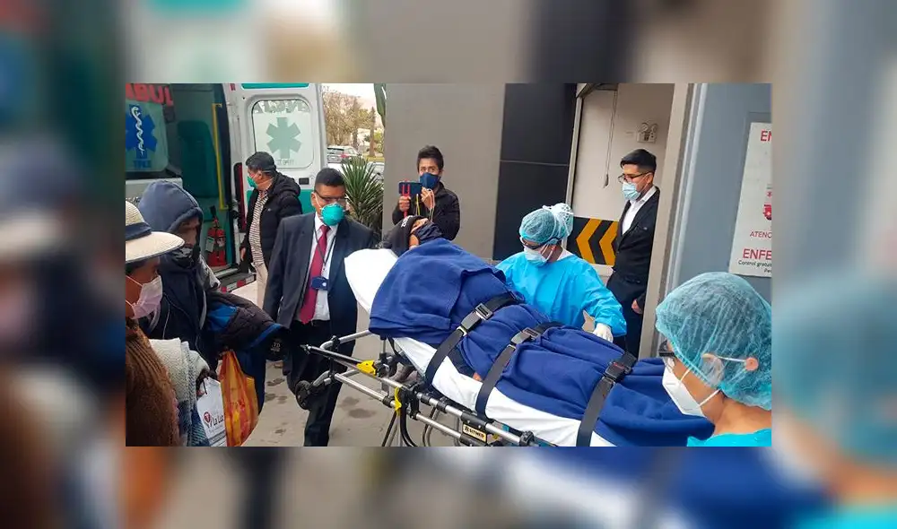 Exsoldado Wilber Carcausto fue trasladado este viernes a clínica de Tacna. Exsoldado Wilber Carcausto fue trasladado este viernes a clínica de Tacna.