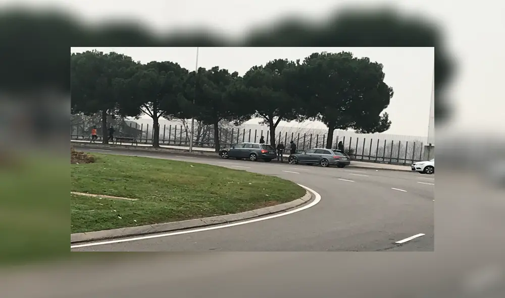 El hecho se produjo en  Valdebebas, y el choque fue por detrás. (Foto: Twitter)