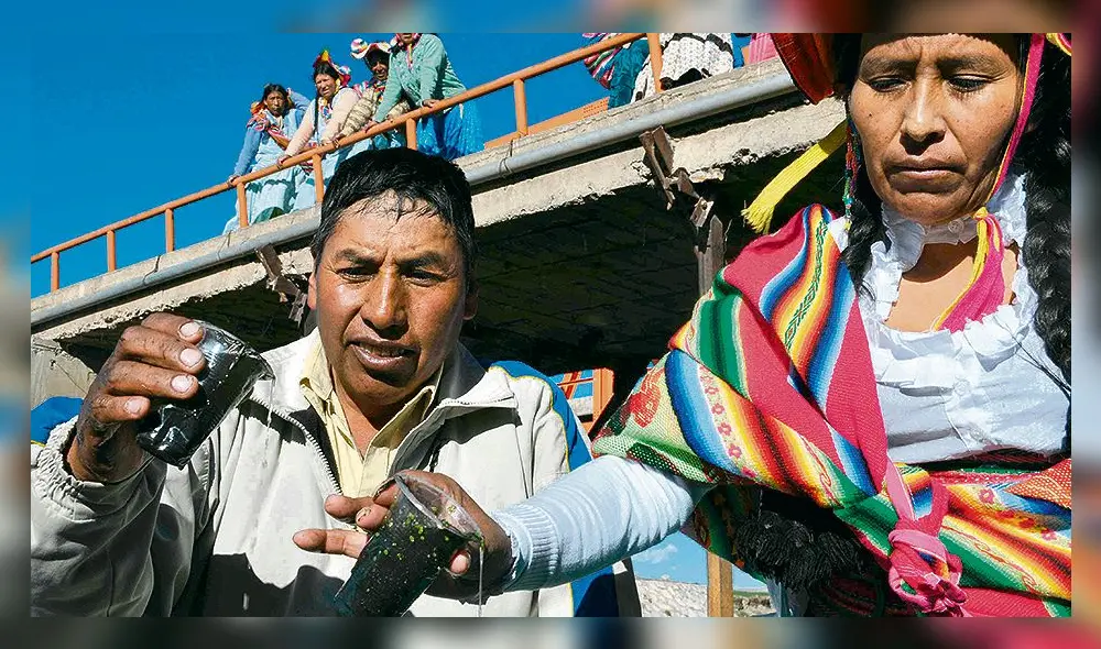 Coata. Pobladores reclaman por la contaminación. Coata. Pobladores reclaman por la contaminación.