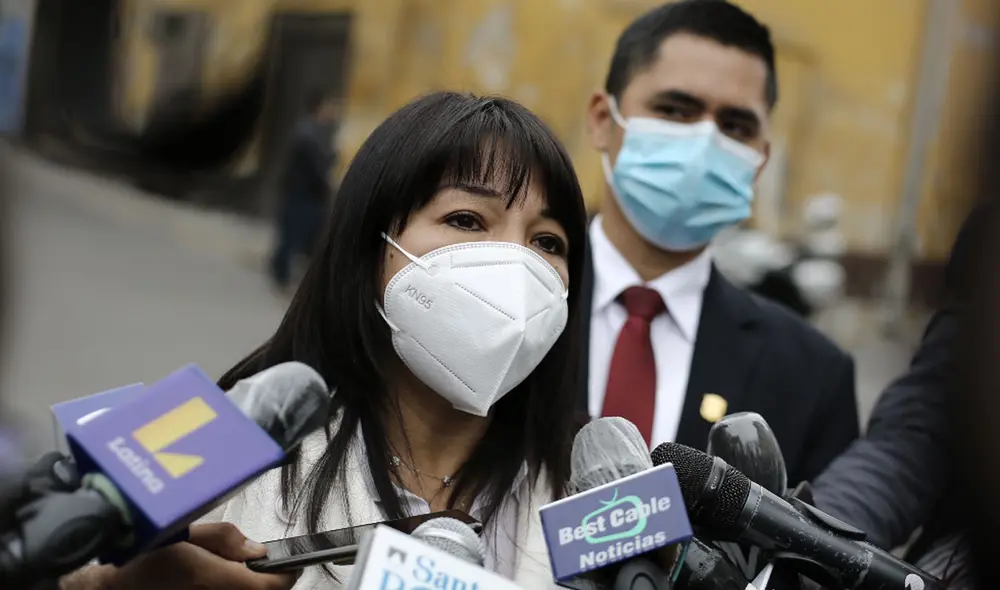 Vásquez asumió el cargo de presidenta del Congreso el último 16 de noviembre. Foto: John Reyes/La República