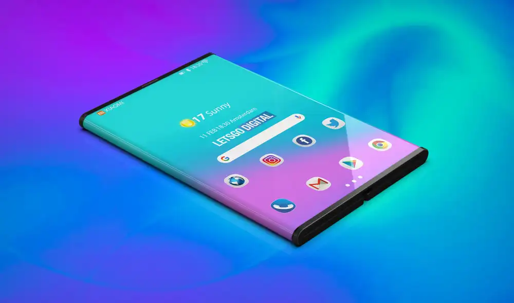 Xiaomi patentó este móvil en la autoridad china CNIPA. Foto: Let’s Go Digital