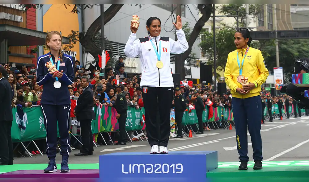 Juegos Panamericanos 2019: Gladys Tejeda envía conmovedor mensaje tras ganar medalla de oro. Foto: La República Juegos Panamericanos 2019: Gladys Tejeda envía conmovedor mensaje tras ganar medalla de oro. Foto: La República