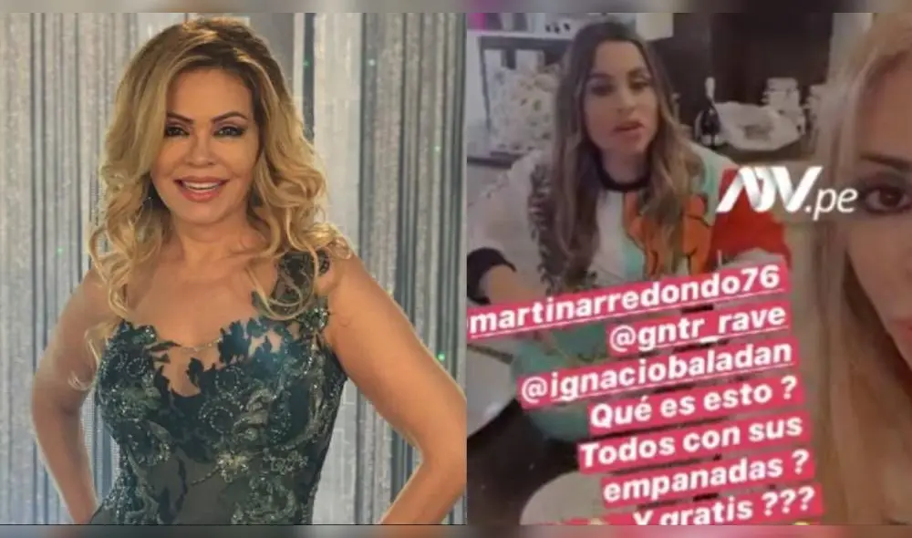 Gisela Valcárcel bromea con si situación laboral en la pandemia al comentar que le gustaría vender empanadas. Foto: Instagram. Gisela Valcárcel bromea con si situación laboral en la pandemia al comentar que le gustaría vender empanadas. Foto: Instagram.
