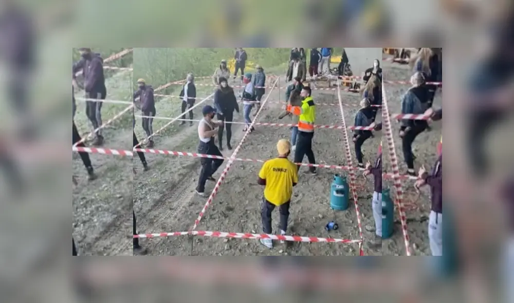 Desliza hacia la izquierda para ver más del video viral.