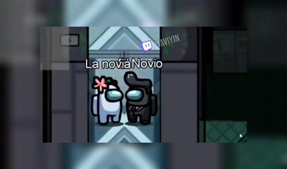 La novia y el novio camino hacia el altar. Fotocaptura: TikTok. La novia y el novio camino hacia el altar. Fotocaptura: TikTok.