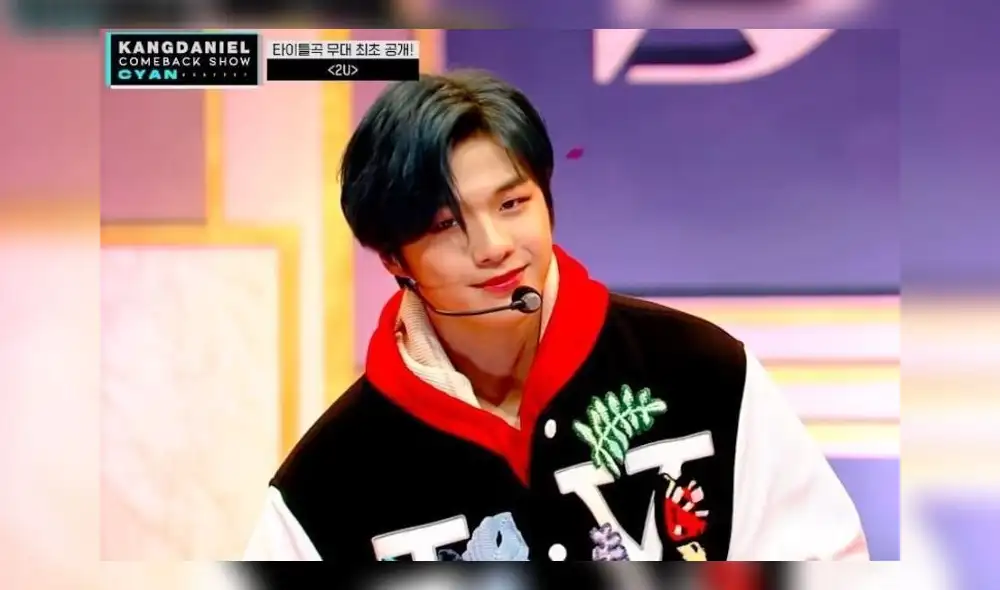 Kang Daniel en su showcase CYON.