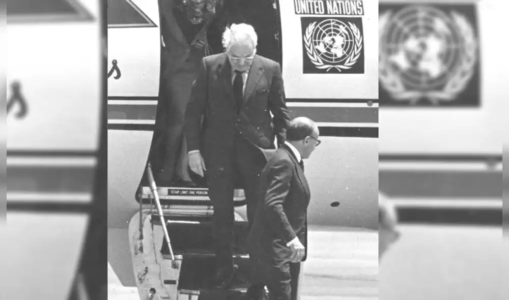 Javier Pérez de Cuéllar: el recibimiento en Perú tras designación como secretario general de la ONU