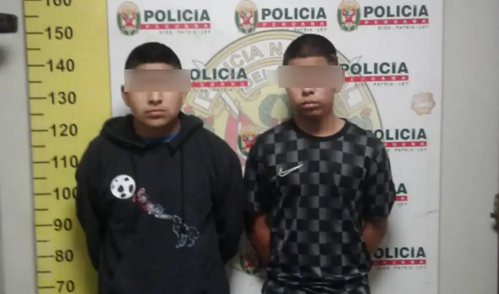 Ambos menores tenían antecedentes penales. Ambos menores tenían antecedentes penales.