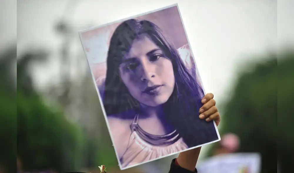 Marcha a un año de la muerte de Eyvi Ágreda [FOTO]