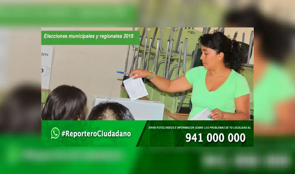 Elecciones 2018: envíanos fotos y vídeos de los problemas en tu localidad que deseas que tu candidato resuelva