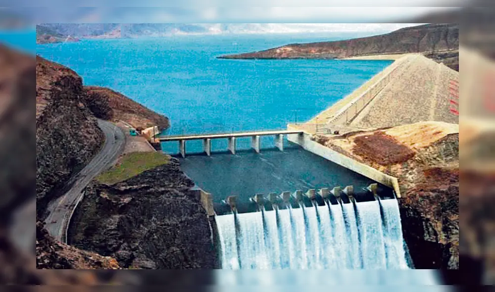 Represa Gallito Ciego.