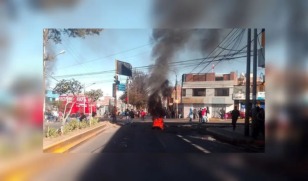Protesta Tía María Protesta Tía María