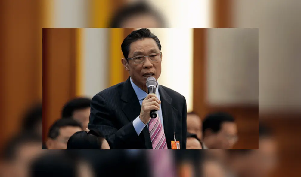 Zhong Nashan, experto científico de la Comisión Nacional de Salud de China, ha dicho que el contagio del coronavirus se da entre humanos Zhong Nashan, experto científico de la Comisión Nacional de Salud de China, ha dicho que el contagio del coronavirus se da entre humanos