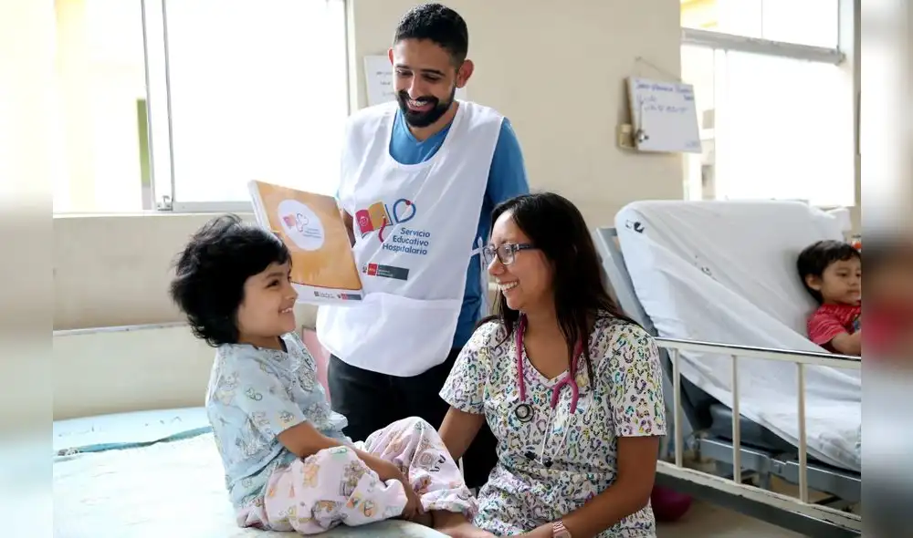 Modelo brinda servicio a estudiantes hospitalizados o con tratamiento ambulatorio en 13 establecimientos de salud. /Créditos: Difusión Minedu Modelo brinda servicio a estudiantes hospitalizados o con tratamiento ambulatorio en 13 establecimientos de salud. /Créditos: Difusión Minedu