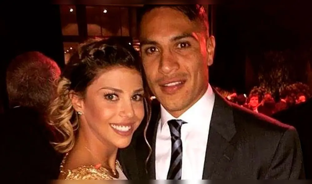 Paolo Guerrero y Alondra García Miró