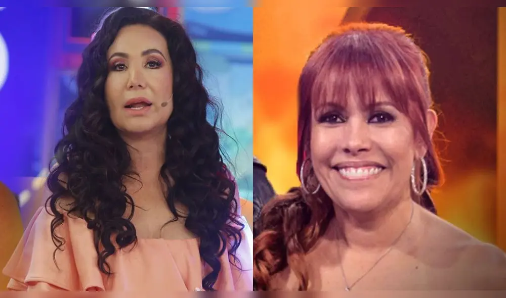 Janet Barboza habla de los dientes de Magaly Medina. Foto: Archivo Janet Barboza habla de los dientes de Magaly Medina. Foto: Archivo