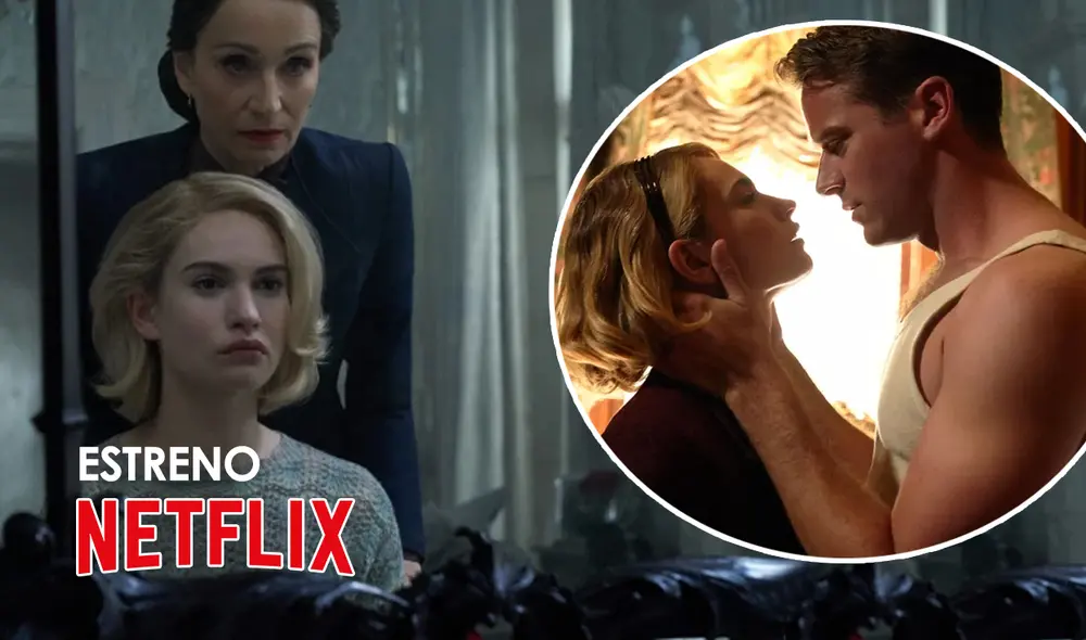 Rebeca es la nueva película de Lily James para el streaming. Foto: Netflix