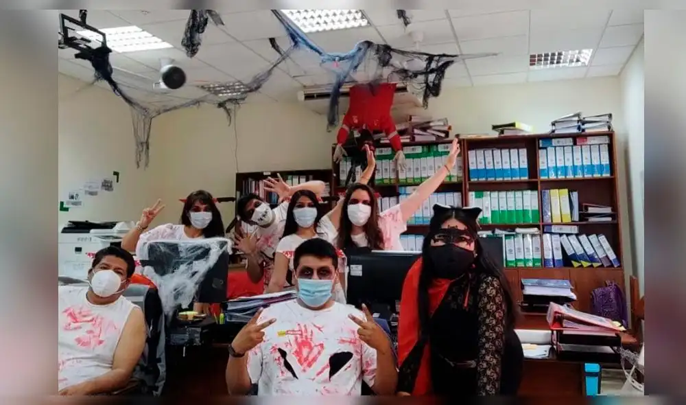 Trabajadores del COER Tacna realizaron una reunión. Foto: Facebook