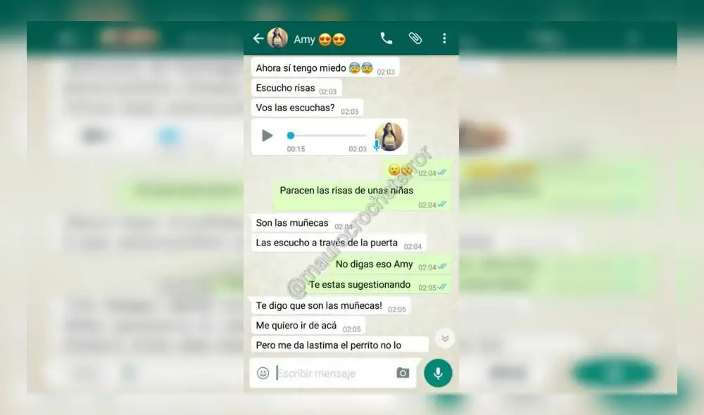 WhatsApp Viral: historia de terror sobre una 'muñeca poseída' asusta a miles de usuarios [FOTOS]