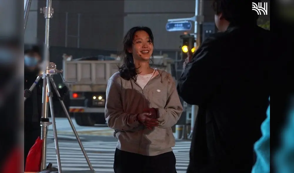 Kim Go Eun durante el making film del episodio 11 del dorama The King: Eternal Monarch (SBS, Netflix 2020)