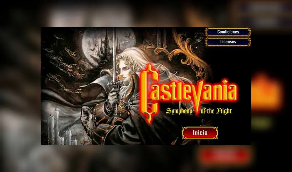 Castlevania: Symphony of the Night fue desarrollado por Konami, 1997.  (Fotos: IGN España)