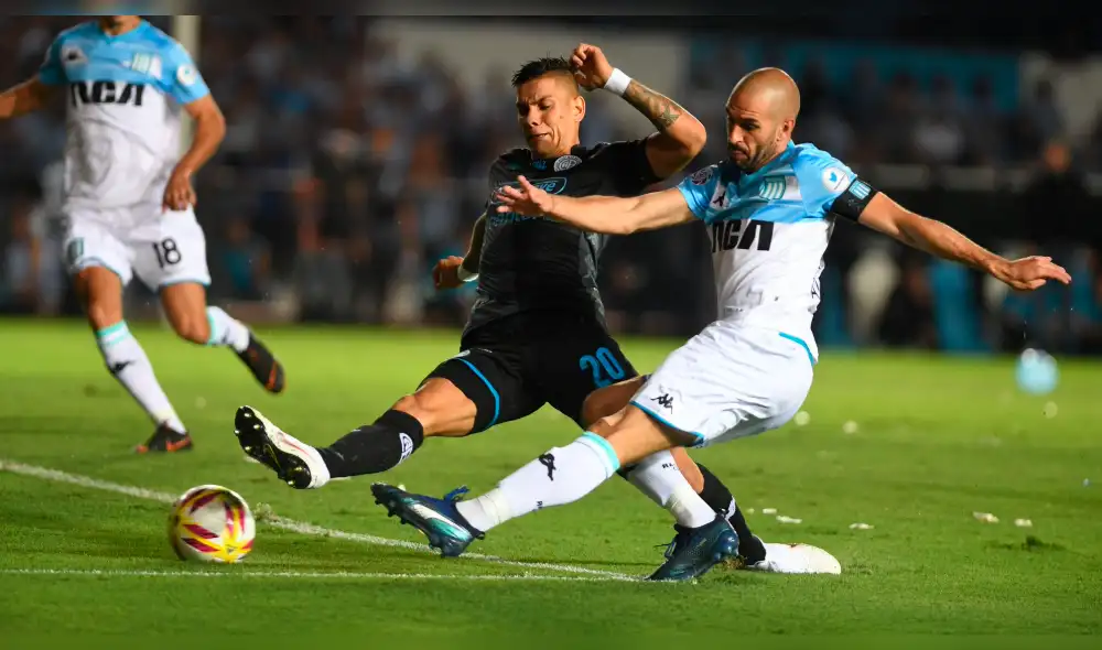 Racing venció 1-0 a Belgrano y está a un paso de ser campeón de la Superliga Argentina Racing venció 1-0 a Belgrano y está a un paso de ser campeón de la Superliga Argentina