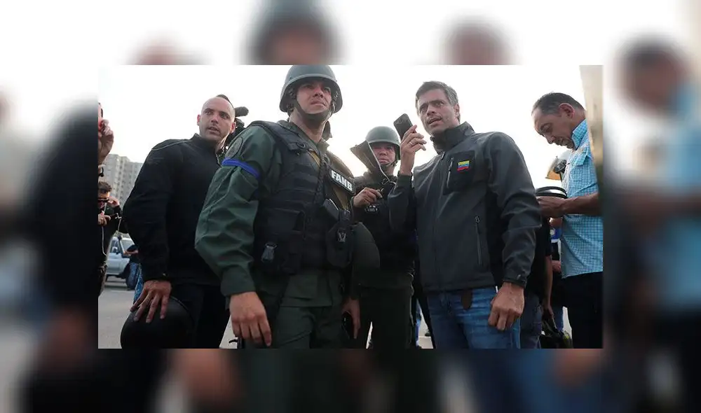 Venezuela: el levantamiento militar de Juan Guaidó contra Maduro