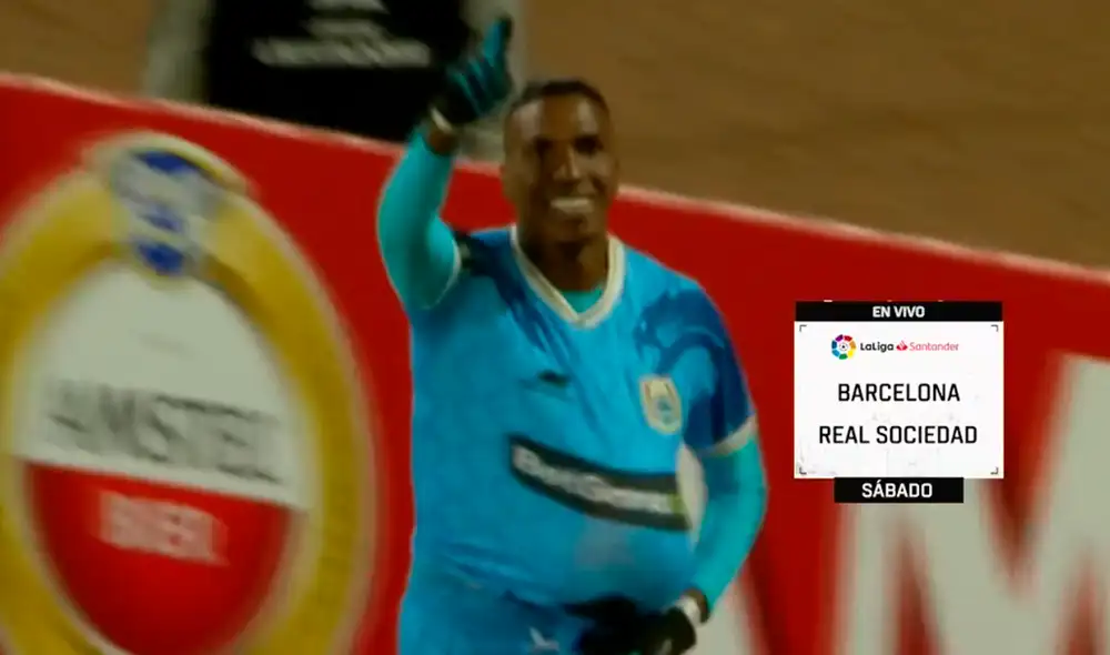 Johan Arango rmarcó el segundo gol de Binacional en una Copa Libertadores. | Foto: ESPN