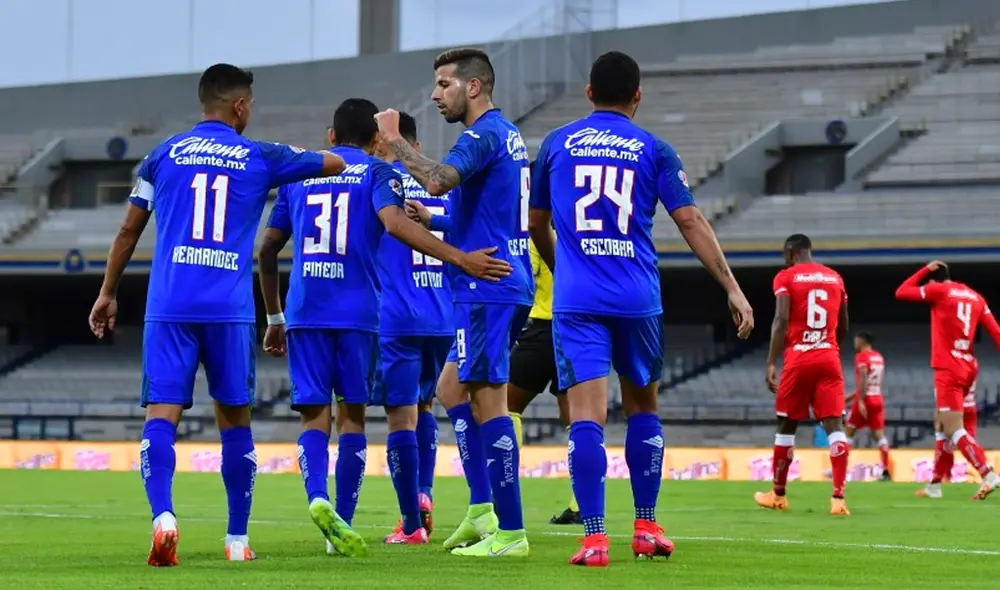 Cruz Azul derrotó a Toluca y es el líder absoluto del grupo B de la Copa GNP por México. | Foto: MEXSPORT Cruz Azul derrotó a Toluca y es el líder absoluto del grupo B de la Copa GNP por México. | Foto: MEXSPORT