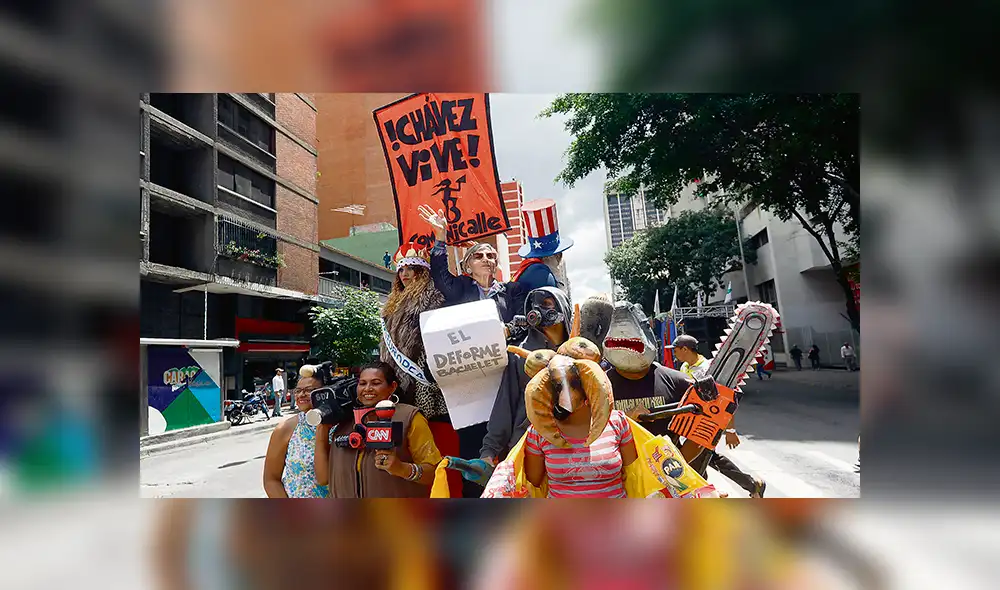 Les dolió. Chavistas parodian el "deforme" Bachelet. El informe de la alta comisionada de la ONU reveló maltratos y abusos sexuales contra prisioneras políticas.