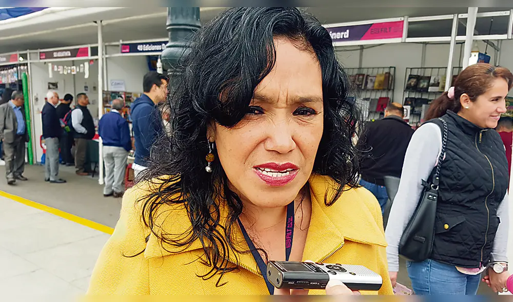 Motivación. Rocío Vidal señaló que las actividades culturales generan hábitos del buen leer.