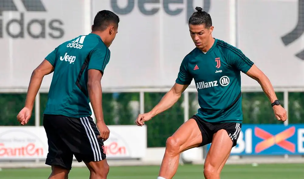 Cristiano Ronaldo regresó a los entrenamientos más fuerte que en marzo. Foto: Juventus Cristiano Ronaldo regresó a los entrenamientos más fuerte que en marzo. Foto: Juventus