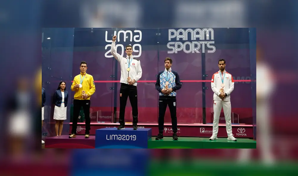Diego Elías consiguió la tan ansiada medalla de oro en los Juegos Panamericanos Lima 2019. (Foto: Rodolfo Contreras) Diego Elías consiguió la tan ansiada medalla de oro en los Juegos Panamericanos Lima 2019. (Foto: Rodolfo Contreras)