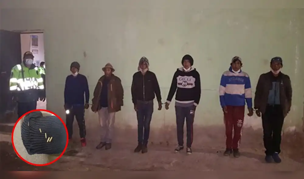 La Policía detuvo a cinco adultos y un menor de edad, acusados de ser abigeos. La Policía detuvo a cinco adultos y un menor de edad, acusados de ser abigeos.