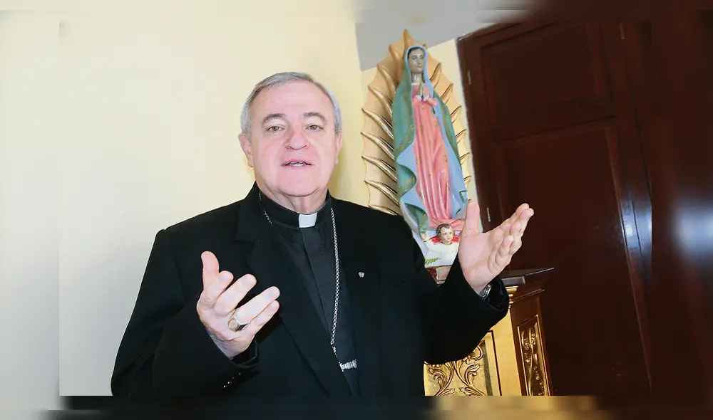 Pedido. Monseñor José Antonio Eguren solicita logística para la PNP. Pedido. Monseñor José Antonio Eguren solicita logística para la PNP.