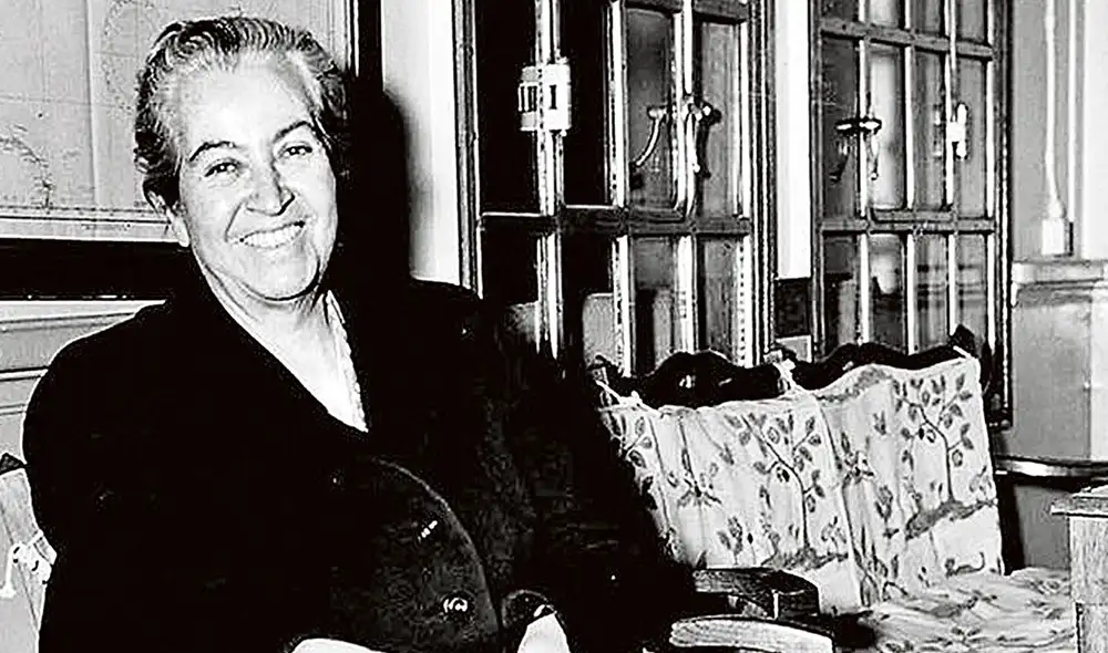 Mistral es la única mujer iberoamericana con el premio Nobel de Literatura. Foto: difusión